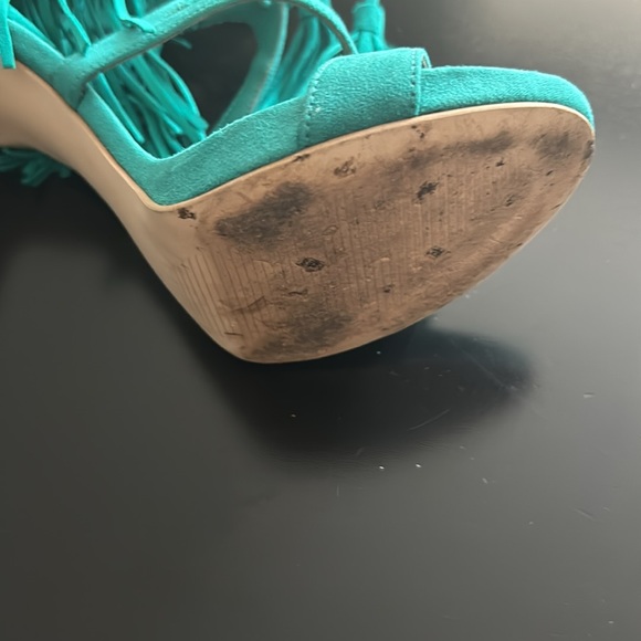 Guess suede fringe heels - Picture 4 of 5